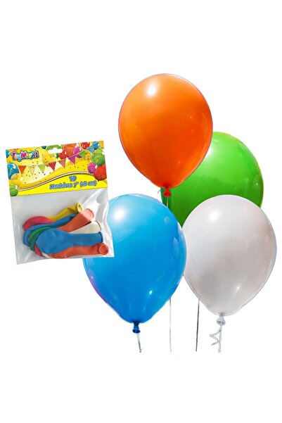 ToyMarkt Σετ 10 τεμαχίων Μπαλόνια 7 " 18εκ. 9199