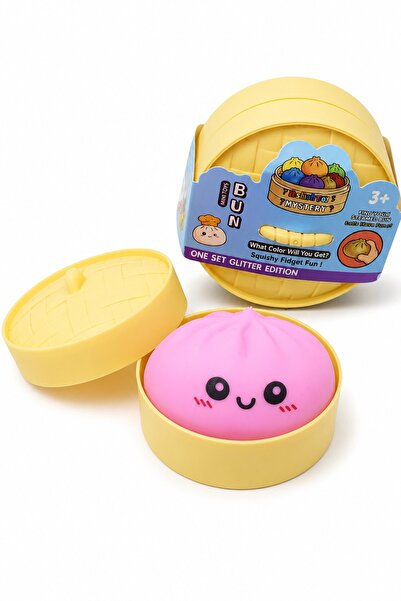 DAT Squishy Bun Toy Slow Rising Stress Relief Steamed Bao Squeeze Ball Scente...