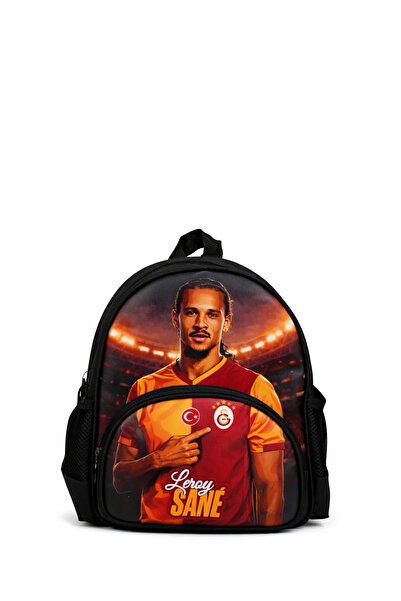 Galatasaray Lisanslı Leroy Sane Baskılı Anaokulu Çantası - Kreş ve Okul Önces...
