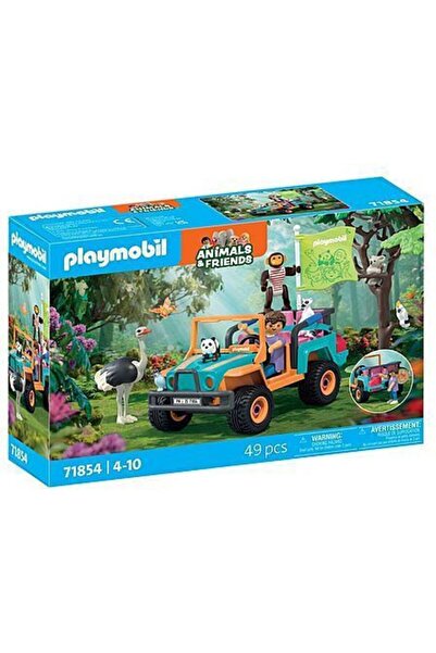 Playmobil Ζώα και Φίλοι Οχήματος 4Χ4 (71854)