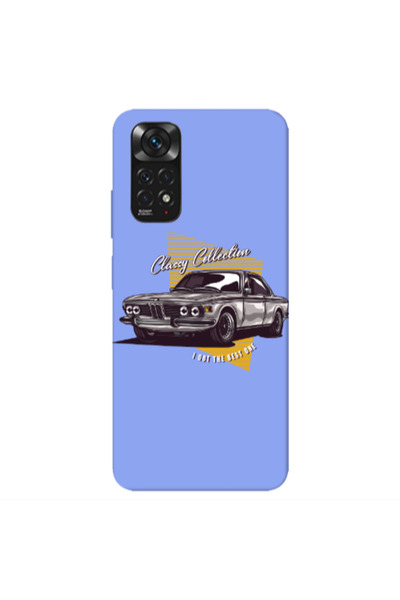 Other Xiaomi Redmi Note 11 4G Classy Collection Light Purple Colored Silicone...