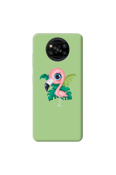 Other Xiaomi Poco X3 /X3 Pro Swan Light Green Colored Silicone TPU Θήκη
