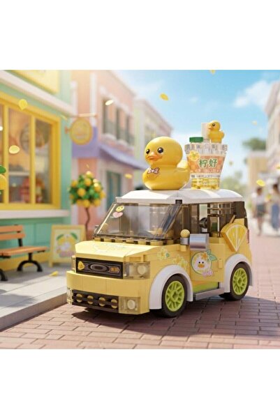 Angel Of Life Lz-4209 Loz Duck Car 260 Pieces Block Toy