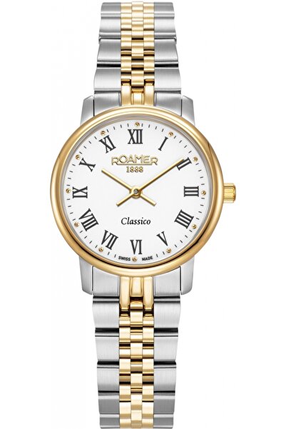 Roamer ceas de damă 971857 48 25 50 — auriu clasic, pentru cupluri.