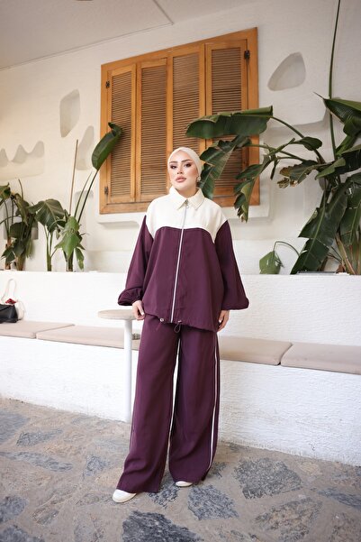 Wovi Women's Islamic Clothing Tracksuit Set