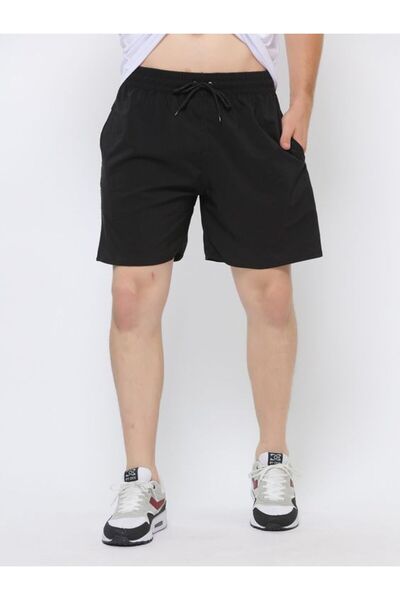 classy moda Black Casual Plus Size Shorts & Bermuda Shorts