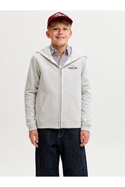 Jack & Jones Junior Kapuzenpullover Rückenprint Kapuzenpullover Boys