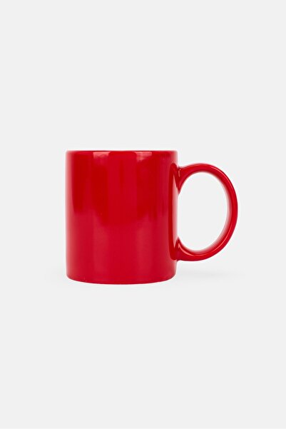 BIA Cordon Bleu Plain Ceramic Coffee Mug 325ml, Red