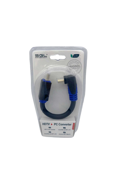 sgl Αντάπτορας καλώδιο HDMI γωνιακό 90° - A1592F-02 - Male/Male - 098050