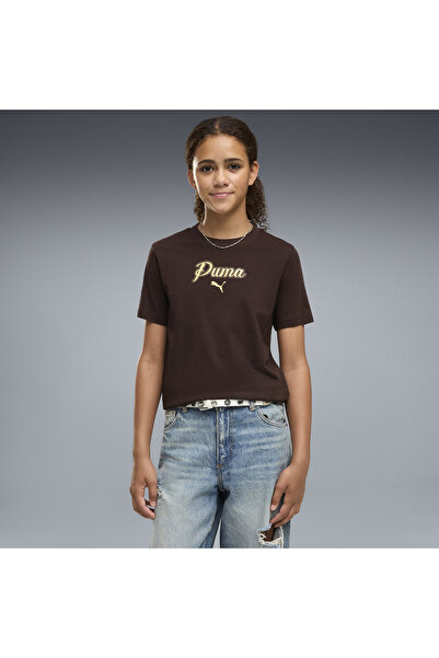 Puma Tričko Essentials Script s třpytkami