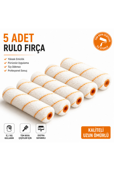 boyar PARMAK RULO YEDEK 10 CM - 5 ADET