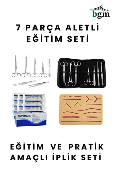 bgm Eğitim Amaçlı 7 Parça Uygulama Seti – Pedli ve Aletli Eğitim/Pratik Seti