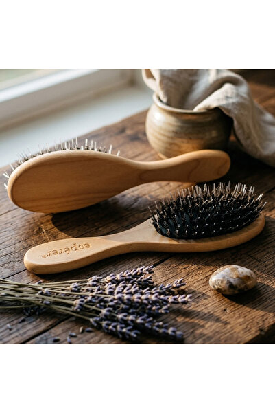 Generic Brand Kaynak Special Opening Brush / Natural Wood