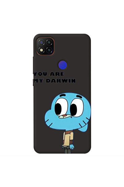 Other Xiaomi Redmi 9c You are my darwin Black Colored Silicone TPU Θήκη