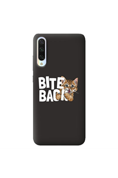 Other Xiaomi Mi 9 Lite bitte back cat Black Colored Silicone TPU Θήκη