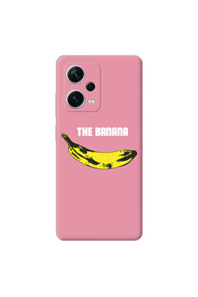 Other Xiaomi Poco X5 The banana Pink Colored Silicone TPU Θήκη