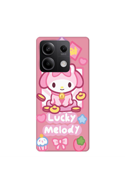 Other Xiaomi Redmi Note 13Pro 5G Lucky Melody Pink Colored Silicone TPU Θήκη