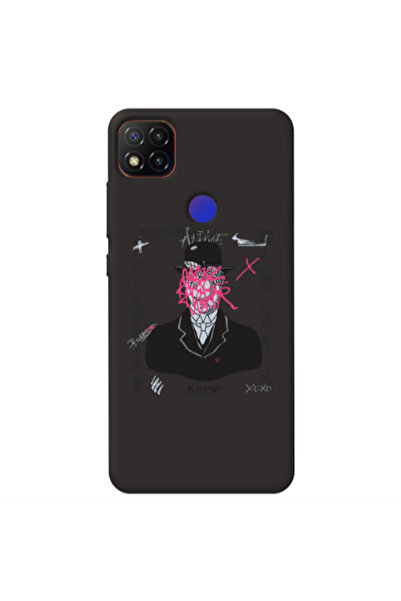 Other Xiaomi Redmi 9c Awes Black Colored Silicone TPU Θήκη