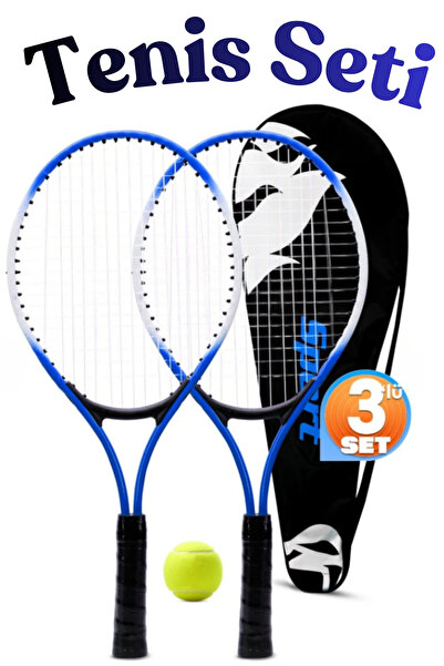 KAYRA LEATHER CRAFT 3lü Deluxe Çocuk Tenis Raketi Seti Çantalı | 21 İnç Genç ...