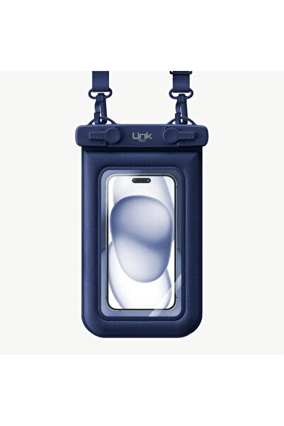 Linktech WB52 Tüm Telefonlara Uyumlu Yüzer Su Geçirmez Telefon Kılıfı