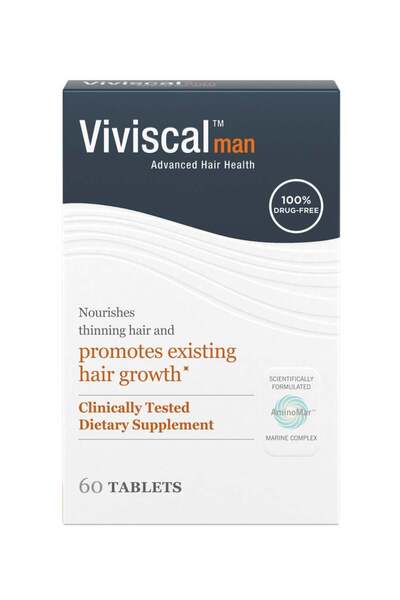 viviscal Hair Growth Supplement for Men with Iron, Biotin, Zinc, Vitamin C, N...