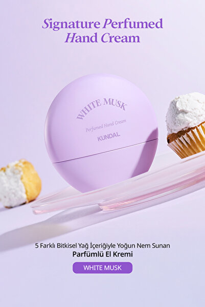 Kundal Yoğun Nem Sunan Parfümlü El Kremi Signature Perfumed Hand Cream (White...