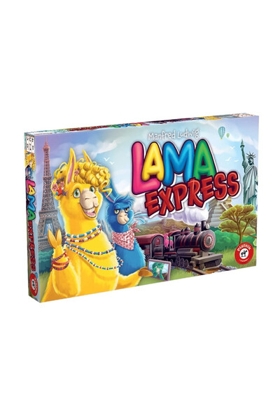 Piatnik Joc Lama Express, Piatnik, 2-4 jucatori, +5 ani, Multicolor