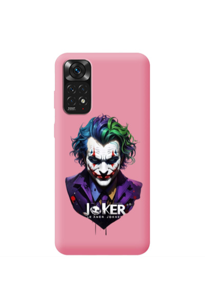 Other Xiaomi Redmi Note 11 4G Le amer Joker Pink Colored Silicone TPU Θήκη