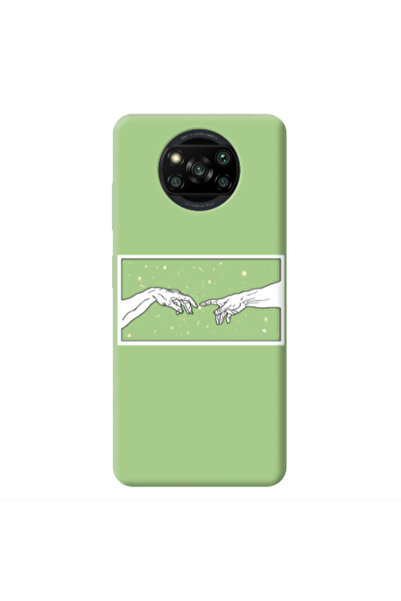 Other Xiaomi Poco X3 /X3 Pro Touch Light Green Colored Silicone TPU Θήκη
