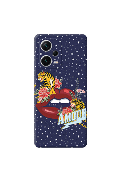 Other Xiaomi Poco X5 Amour Dark blue Colored Silicone TPU Θήκη
