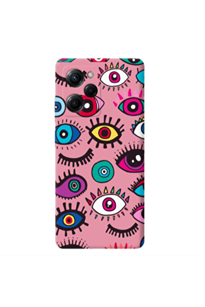 Other Xiaomi Poco X5 Pro Multiple eyes Pink Colored Silicone TPU Θήκη