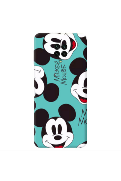 Other Xiaomi Redmi Note 9 Pro Mickey Mouse Turquoise Colored Silicone TPU Θήκη