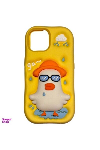 Generic Case Compatible with iPhone 16 Pro,3D Kawaii Cute Cartoon Glasses Duc...