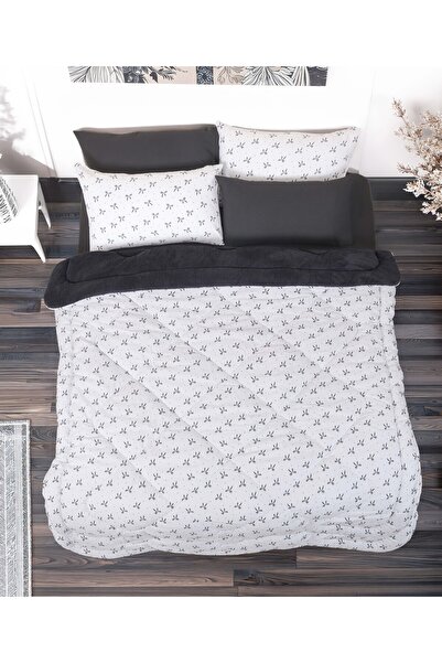 Lavinya Home Denizli çift kişilik lüks welsoft uyku seti 6 paeça