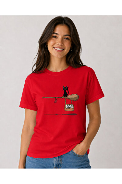 VODEXA Unisex Oversize T-Shirt in Service Printed 100% Cotton T-Shirt Comfort...