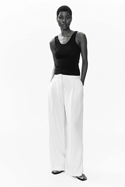H&M Wide tailored trousers