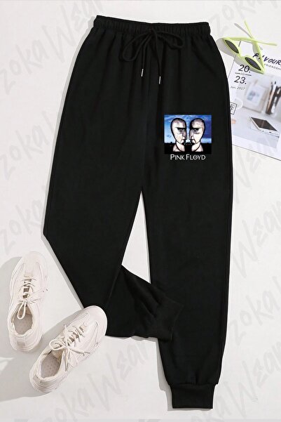 ZOKAWEAR بنطال رياضي مطبوع للجنسين من Pink Floyd v6