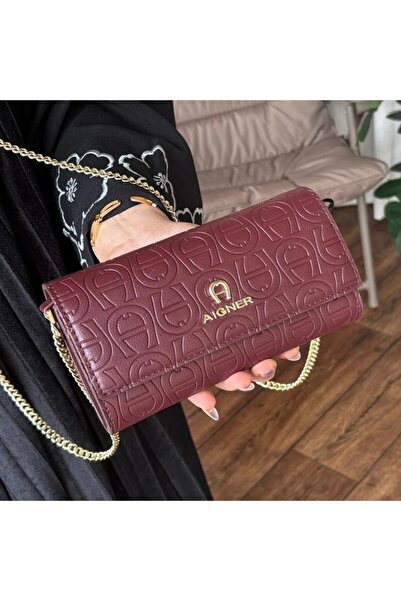 NO BRAND Women's Burgundy Shoulder Bag / No Replacement or Refund
