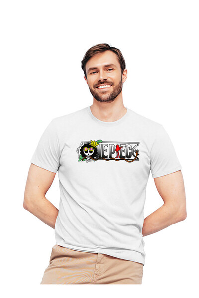Generic Fashion World One Piece Anime High-Quality Printed Cotton T-Shirt