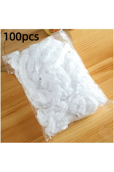 Choice 100pcs 100pcs Disposable Fresh-keeping Cover, Plastic Food Storage Cov...