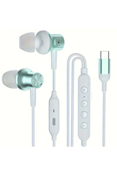 Sparklepals Type-C Wired Voice-Changing Headphones In-Ear Kara OK Earplugs, M...
