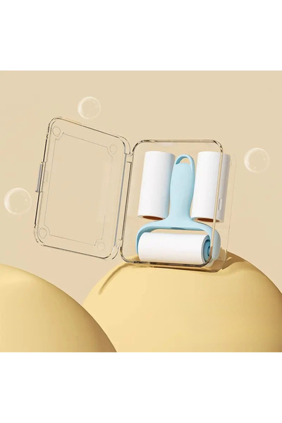 choice2 Blue Portable Mini Lint Roller, Tear-Off High Viscosity Sticky Paper,...