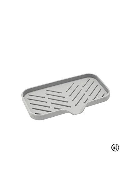 Choice M Sink Silicone Tray With drain Soap Sponge Storage Holder Countertop ...