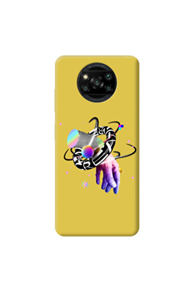 Other Xiaomi Poco X3 /X3 Pro Y2k Yellow Colored Silicone TPU Θήκη