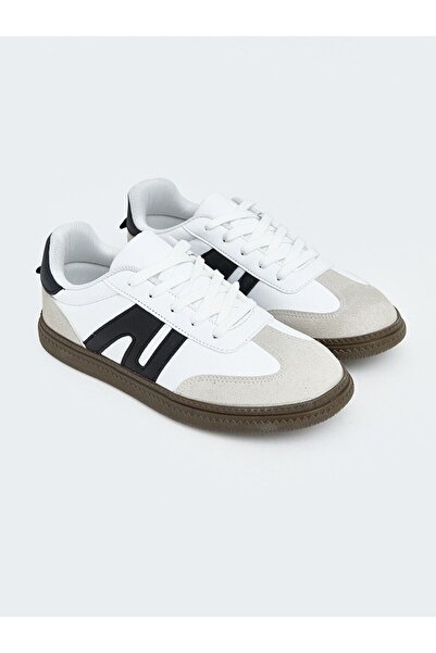 LC Waikiki Lcw Steps White Suede Look Girls' Sports Shoes