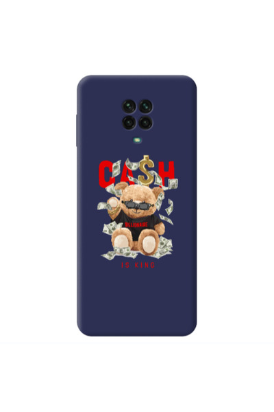 Other Xiaomi Redmi Note 9 Pro Cash is king Dark blue Colored Silicone TPU Θήκη
