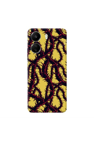 Other Xiaomi Redmi 13C Prickly ivy Yellow Colored Silicone TPU Θήκη