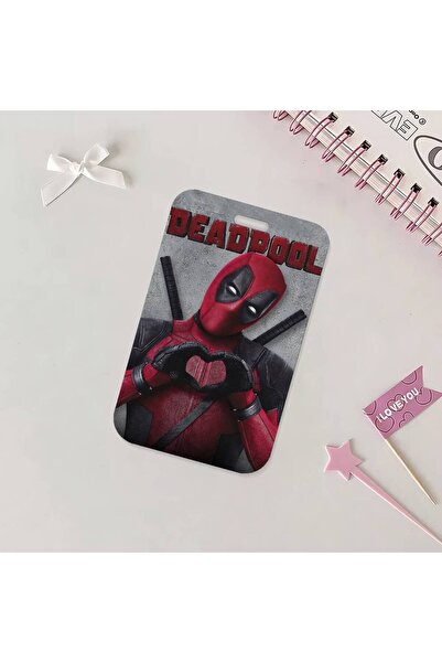 Choice3 bilibili z3 Anime D-Deadpool ID Badge Holder With Lanyard Neck Strap ...