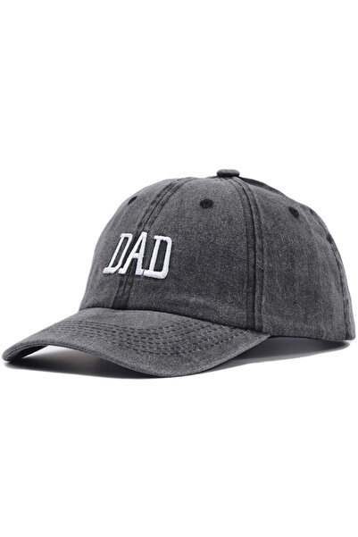 Choice1 56cm-60cm Black Hot Sale Unisex Washed Cotton Cap DAD MOM Embroidery ...
