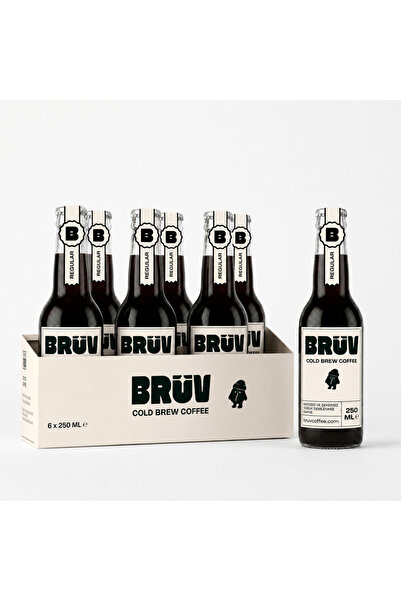 Brüv Coffee Cold Brew Regular 6'lı